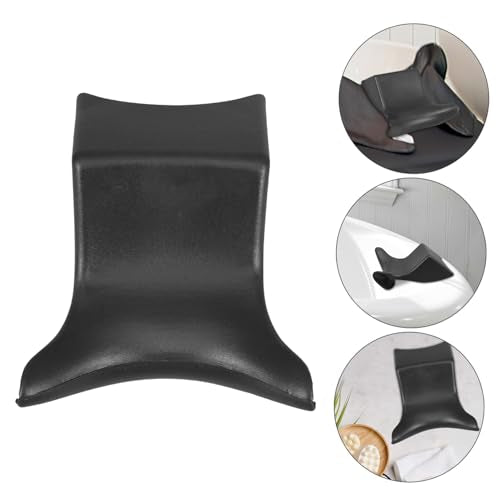 Beaupretty Shampoo Bowl Neck Cushion 8.66X7.48X3.14In Non-Slip Silicone Shampoo Bed Pillow Comfortable Neck Support for Salon Hair Washing and Bathtub Use Reusable Durable - size: 22x19cm