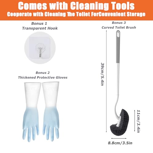 Upgraded Toilet Plunger,High Pressure Toilet Plunger,Powerful Air Drain Unclogger,Toilet Brush and Plunger Set,All Purpose Toilet unclogging Tool for Bathroom(Plunger Upgrade) - color: Plunger Upgrade