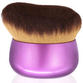 Extra Large Body Makeup Brush For Self Tanner, Leg Makeup &Bronzer Blend,75 mm Wide-headed Kabuki Brush Provides More Even &Pretty Application, Sunscreen Face& Back Makeup Brush, Wet&Dry Use- Purple - color: Purple