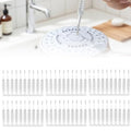 Shower Head Cleaning Brush for Small Hole, 2025 New Shower Head Cleaner Tool with Spiral Tip, Gap Hole Cleaning Brush Picks, Multifunction Tiny Brush for Nozzle Keyboard Port Crevice Sink Vent (40)