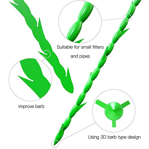 5 in 1 Compatible for Drain Snake Hair Drain with 5 Packs Drain Auger Clog Remover Cleaning Tool (Green)