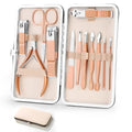 Aceoce Professional Manicure Set Pedicure Kit Nail Clippers Set Nail Kit | Stainless Steel Nail Clippers Cuticle Trimmer Grooming Travel Manicure Pedicure Tools for Women Personal Care Tools Gifts - size: 12 Piece Set