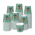 RUSPEPA 2 oz Bathroom Cups, Disposable Paper Cups - 100 Pack Sea Otter Design Printed - Mini Mouthwash Rinse Paper Cups for Home, Bathroom, Picnic, Party, and Events - color: Sea Otter, size: 2oz