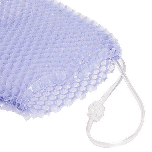 Supracor Spa Bath Mitt Body Exfoliator Face Scrub Sponge (Purple) - color: Purple