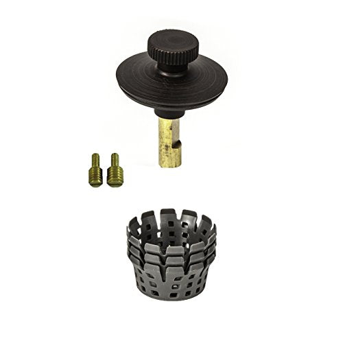 PF WaterWorks PF0951-ORB Universal Lift n Turn, (Twist Close) Bath Tub/Bathtub Drain Stopper Includes 3/8" and 5/16" Fittings - color: Oil Rubbed Bronze, size: With Hair Catcher