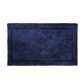 voyzz home Luxurious 100% Cotton Bathroom Rug Mats - Featuring Ultra-Soft Plushness, Non-Slip Design, Thickness, and Washability. Enhancing Home Decor, Bath Mat Measuring 20"x32" Plain Blue.… - color: Blue Plain Single 20x32