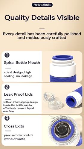 5 packs of toiletries travel bottles, TSA Approval silicone travel containers, leak proof refillable shampoo and conditioner are essential for travel, fitness, business trips, office use(blue) - color: Blue