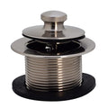 Westbrass D3324-20 1-1/2" NPSM Pull & Drain Bathtub Plug, Coarse Thread, Stainless Steel - color: Stainless Steel