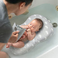 KAKIBLIN Baby Bath Mat, Baby Bath Cushion Soft Anti-Slip Pad 0-6 Month Toddler Pillow (Cloud) - color: Cloud