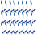 LOLA Classic Toilet Brush w/Under-The-Rim Scrubber, 24 Pack, Deep Cleans The Entire Toilet Bowl, Non-Slip Handle w/Rubber Comfort Grip - size: 24 Pack, style: Toilet Brush w/Under Rim