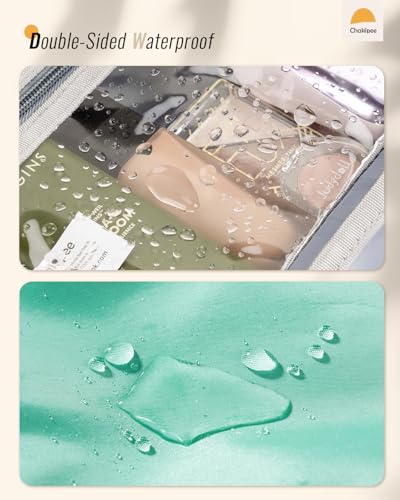 Travel Hanging Toiletry Bag for Women - Waterproof Cosmetic Organizer with Clear Window, Lightweight Bathroom Bags for Essentials, Makeup, Shampoo, Toiletries Green, Medium - color: Green, size: M (10.8x6.9x3.5inch)