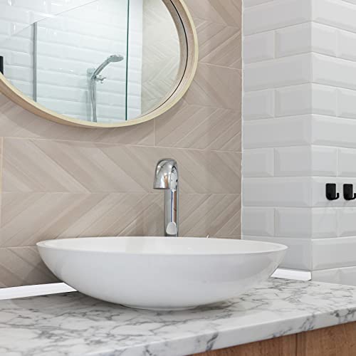 Silicone Shower Threshold Water Dam, Kitchen Sink Splash Guard, Shower Barrier Water Dam(67inch) - color: Gray, style: 67Inch