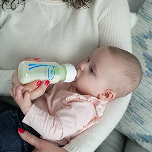 Dr. Brown's Anti-Colic Options+ Narrow Breast to Bottle Pump and Store Feeding Set with Slow Flow Nipples, Baby Bottle Travel Caps and 100% Silicone HappyPaci One-Piece Pacifier - color: Clear
