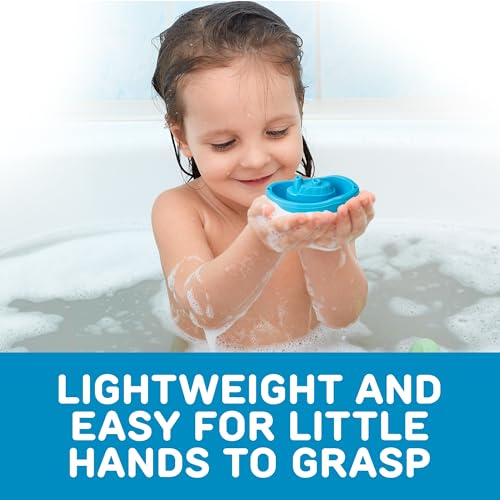 Stackable Toy Boat – 6pcs Educational Water Toys for Toddlers 1-3, Baby Pool Essentials, Baby Bath Toys for Kids Ages 1-3 & Toddler Pool Toy for 1 Year Old & Up, Fun Accessories for Bathtime
