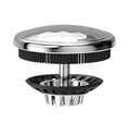 XAJOON Bathtub Drain Hair Catcher/Bathtub Protector Suitable for Bathroom Bathtub, Pop-Up Drains and Bathroom Sink. (Patented Product) (Chrome) - color: Chrome