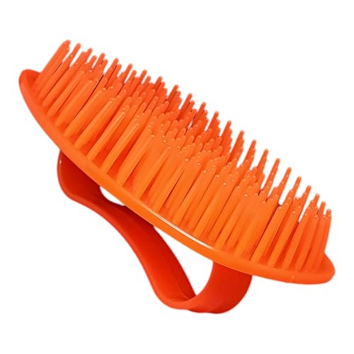 Detangler Hair Brush 2 Pack for Wet & Dry Hair (4×3 in) - Firm Bristle Shampoo Scalp Massage Brush for Shower - Pain-Free Detangling for Women, Men, Kids (Red) - color: Red