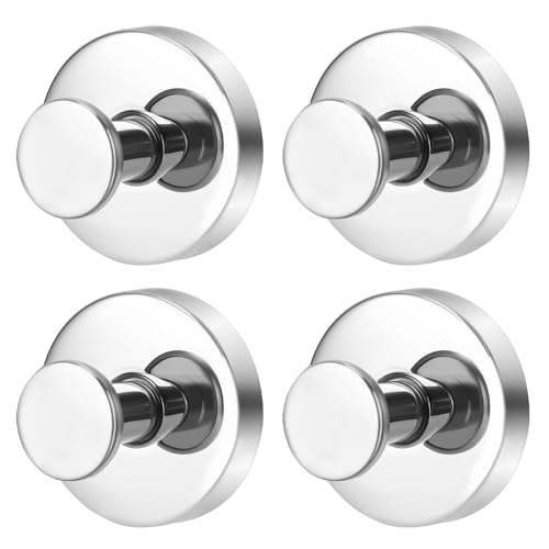 Suction Cup Hooks for Shower,No Drill Towel Hooks for Bathroom Wall, Kitchen, Glass, Mirror, Tile - Ideal for Hanging Towels, Robes, and Loofahs (Mirror-4pcs) - color: Mirror-4pcs