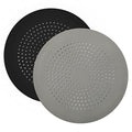 2 Pack Drain Hair Catcher Durable Silicone Hair Stopper Shower Drain Covers Easy to Install and Clean Suit for Bathroom Bathtub and Kitchen - color: Black/Grey 2pack