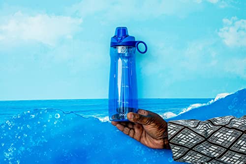 Pogo BPA-Free Tritan Plastic Water Bottle with Chug Lid, 32 Oz, Blue - color: Blue, size: 32 Ounces