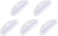 5Pcs White Plastic Toothpaste Squeezer, Toothpaste Tube Squeezer Dispenser, Toothpaste Clips for Saving Toothpaste,Simple and Practical, Bathroom Safety, Aids and Accessories