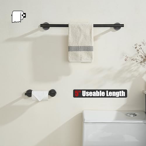 JQK Bronze Toilet Paper Holder, Double Post Pivoting Tissue Holder Wall Mount, 304 Stainless Steel Hold Mega Rolls, Oil Rubbed Bronze, TPH150-ORB - color: Oil Rubbed Bronze