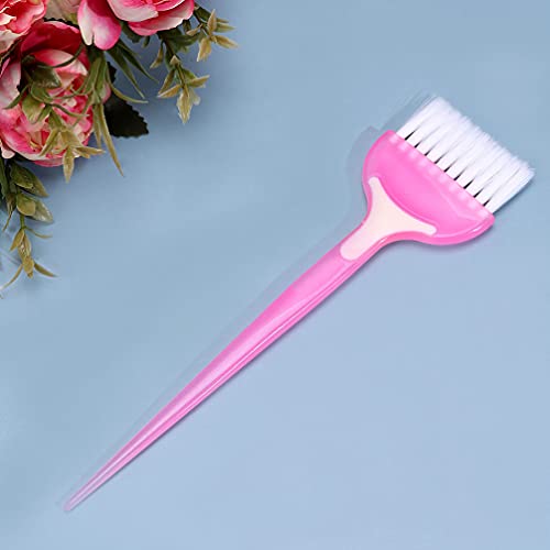 Beaupretty Hair Dye Brush Set 4 Pcs Hair Coloring Brushes and Comb Applicator Kit for Salon Home Diy Dyeing Highlights Foiling Treatment - color: Pink