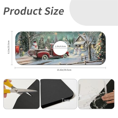 Faucet Fast Absorbent Pad - Christmas Tree Snowman , Suitable For Kitchen, Bathroom, Island And Other Scenes - color: Christmas Tree Snowman