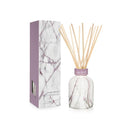 Capri Blue Modern Marble Reed Diffuser Set - Includes Reed Diffuser Sticks, Scented Oil & Glass Bottle - Luxury Scents for Bedroom Decor & Bathroom Air Freshener - Aloha Orchid (5.7 fl oz)