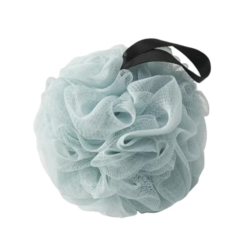 Loofah Sponges for Shower,Exfoliating Cleaning Bath Loofa Body Scrubber Balls for Women Men Washing(1 pcs, Blue) - color: Blue, size: 1 Count (Pack of 1)