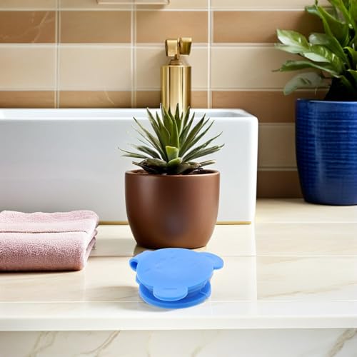 DOITOOL 5pcs Bathtub Drain Plug Stoppers Silicone Tub Stopper Set Multi-Color Bath Basin Cover Leak Proof Bathroom Accessories