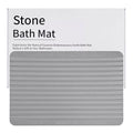 Stone Dish Drying Mat - Large Foldable Marbled Quick Drying Dish Mats, Stone Coasters Set of 4 Collapsible Ultra Absorbent Diatomaceous Earth Mats for Kitchen Counter Bathroom (Grey-REC) - color: Grey-rec