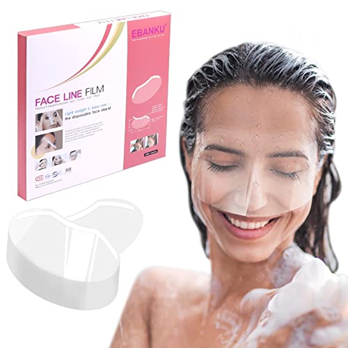 EBANKU 200 PCS Face Shields Eye Visors Waterproof Eye Patch for Showering | Eyebrow Eyelash Shields for Shower, Face Shields for Hairspray, Eye Eyelid Surgery Aftercare, Disposable, Clear, Plastic - style: 200 Count