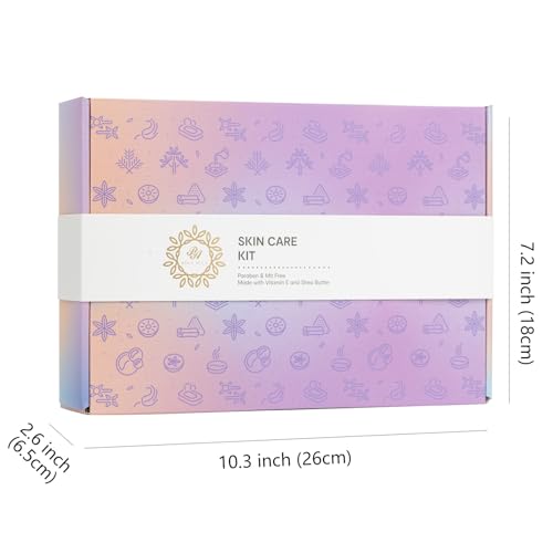 Mother's Day Gifts for Mom, 23 Pcs Hydrating Face Skin Care Set, Bath and Body Gifts Basket Set for Women, Anniversary, Self Care Gift Set, Present, Birthday Gift, Christmas, Anniversary, Teen, Wife