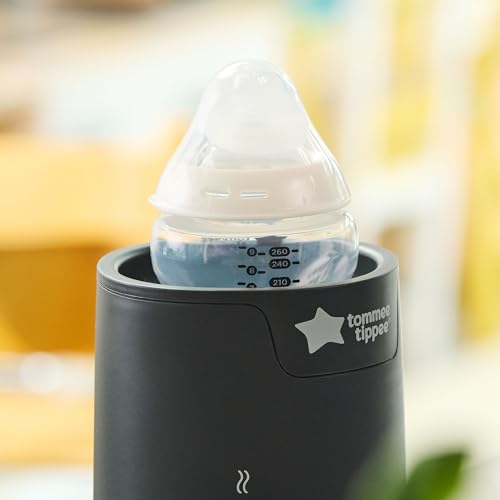 Tommee Tippee Easiwarm Bottle Warmer, Warms Breast Milk and Formula Bottles to Body Temperature in Minutes, Automatic Timer, One-Dial Operation, White - size: 1 Count (Pack of 1), style: Easi-Warm