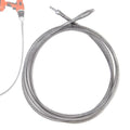 9.84 FT Drill Drain Snake,Sink Unclogging Tool That Can Be Connected To An Electric Drill,Hair Catcher Drain Snake,Drain Auger Drill Attachment,Drill Snake For Plumbing - style: Medium 9.84 ft drain snake