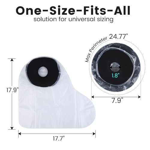Cast Covers for Shower Leg, Waterproof Cast Cover for Showering, Cast Protector for Shower Leg Adult, Shower Boots for Foot after Surgery, Ankle, Foot (Diameter - 7.9") - color: Short Leg, style: Soft Black