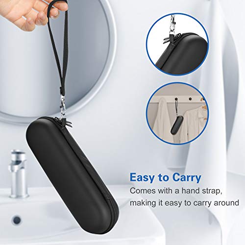 ProCase Travel Case for Oral-B/Oral-B Pro Smartseries/IO Serie Sonicare Protective Clean Electric Toothbrush, Hard EVA Case Cover Storage Bag Holder with Mesh Pocket for Accessories -Black - color: Black