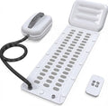 Bubble Bath Mat - Bubble Bath Mat Tub Spa Massager with Remote Control 6-Speed Adjustable Massage & Upgraded Anti-Slip Suction Cup (44.9" x 16.9"White) - color: White