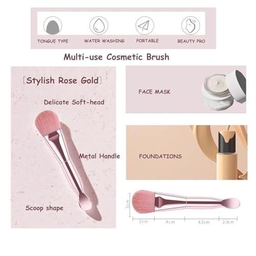 Makeup Brushes, Quality Make Up Brushes 28Pcs Makeup Brushes Set Professional, Beginner Make-up Sets With Case, Soft Brush Kits Sponges Masks Spatula,Travel-Friendly Women Girls Gift Sets - color: The Green Orange