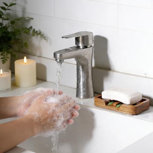 HTB 2 Pack Self Draining Soap Dish Teak Wood Keep Soap Dry | Wooden Soap Holder,Sponge Holder for Kitchen,Soap Saver for Shower, Bathroom, Sink, Bathtub,Kitchen and Countertop - color: 2pcs
