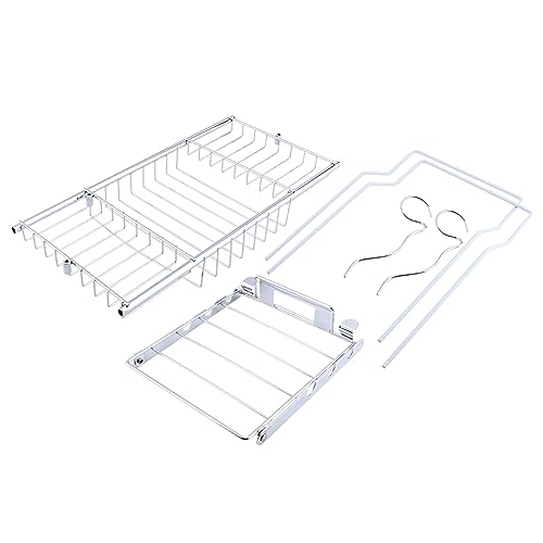Bath Tray,Bathtub Caddy Tray for Luxury Bath European Bathtub Caddy and Tray Expandable Bath Tray,Bathtub Caddy Tray for Luxury Bath with Extending Sides Wine Glass Holders and