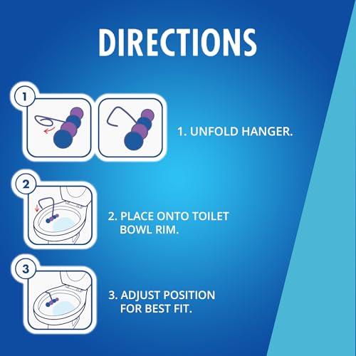 Soft Scrub 4-in-1 Rim Hanger Toilet Bowl Cleaner,Lavender,2 Count (Pack of 6) - size: 2 Count (Pack of 6)