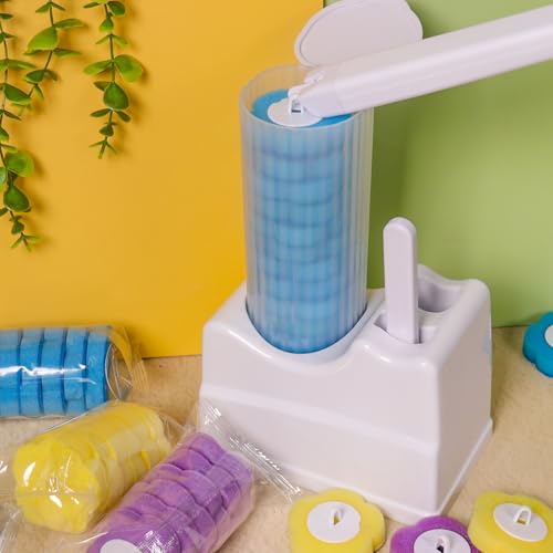 Disposable Toilet Brush Cleaning System, Disposable Toilet Cleaner Wand and Holder Set with 60 Toilet Wand Refills, Extended Handle for Toilet Bowl Cleaners, Bathroom Cleaning, Bathtub - size: 1 set U-shaped + 60 refills
