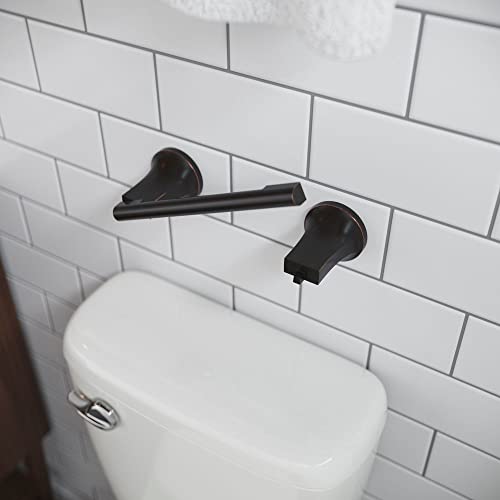 Pfister Pfirst Modern Toilet Paper Holder, Bathroom Tissue Holder, Wall-Mounted, Screw-in, Tuscan Bronze Finish, BPHPFM0Y (Pack of 3) - color: Tuscan Bronze, size: 3 Pack
