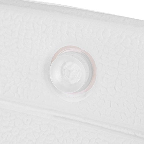 Bath Pillow, Bathtub Head Neck Support, Soft Foam Padded Spa Tub Headrest Back Shoulders Support Cushion Bathroom (White) - color: White
