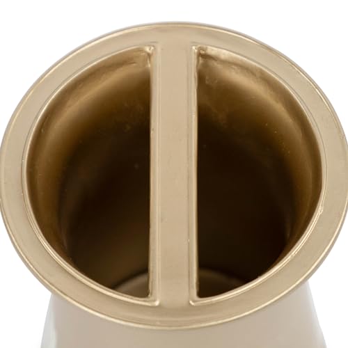 Jay Franco Harry Potter Toothbrush Holder - Gold Resin Pencil Holder Features Hogwarts Castle - Bathroom Storage - color: Gold - Harry Potter