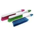 Counter Duster Bed Sheets Debris Cleanin Hand Broom Cleaning Brushes Soft Bristles Dusting Brush for Cleaning Car/Bed/Couch/Draft/Garden/Furniture/Clothes,3PCS - color: Red and Green Orchid