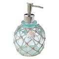 Avanti Linens - Lotion Pump/Soap Dispenser, Countertop Accessories, Beach Inspired Bathroom Decor (Seaglass Collection) - size: Lotion Pump