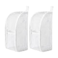 Fauppt Portable Lightweight Travel Toiletry Bag Standing Toiletry Bag,2026 EVA Mesh Cosmetic Waterproof Bag Travel Essentials (White*2) - color: White*2