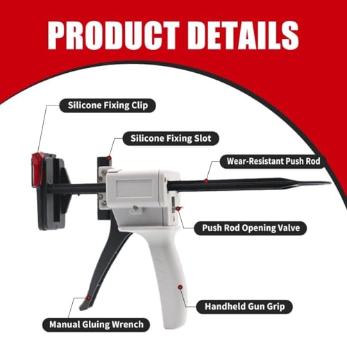 Silicone Tube Gun Squeezer – Durable Toothpaste Dispenser for 45–100ml Tubes, Easy Silicone Squeezer for Sealant, Paint & DIY